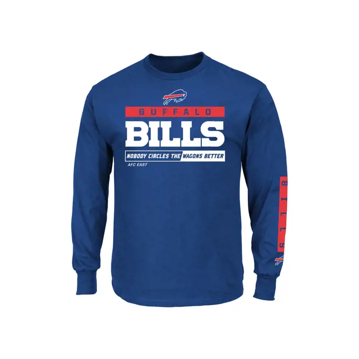 T-shirt à manches longues récepteur principal NFL BUFFALO BILLS 16 rbl