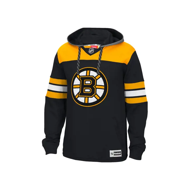 Boston Bruins XP NHL Jersey Pullover Hoodie 16 noir