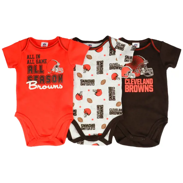 Cleveland Browns NFL Body 3 pièces bébé 16 ORG/marr/blanc