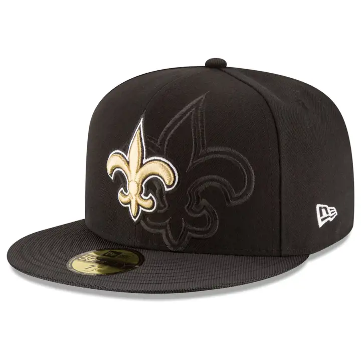 SAINTS 16 NFL OF Bord de terrain 59Fifty noir