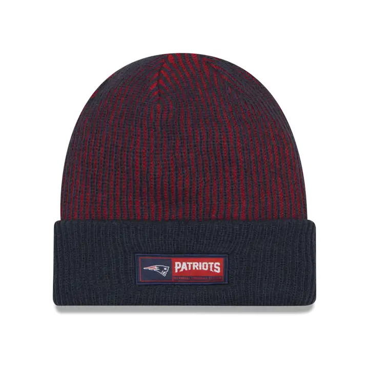 New England Patriots 16 NFL Tech Knit  MARINE/ROUGE
