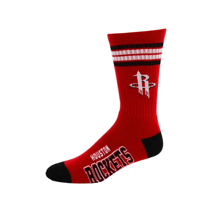ROCKETS 4 Stripe Deuce Crew 504 - XP rouge/noir