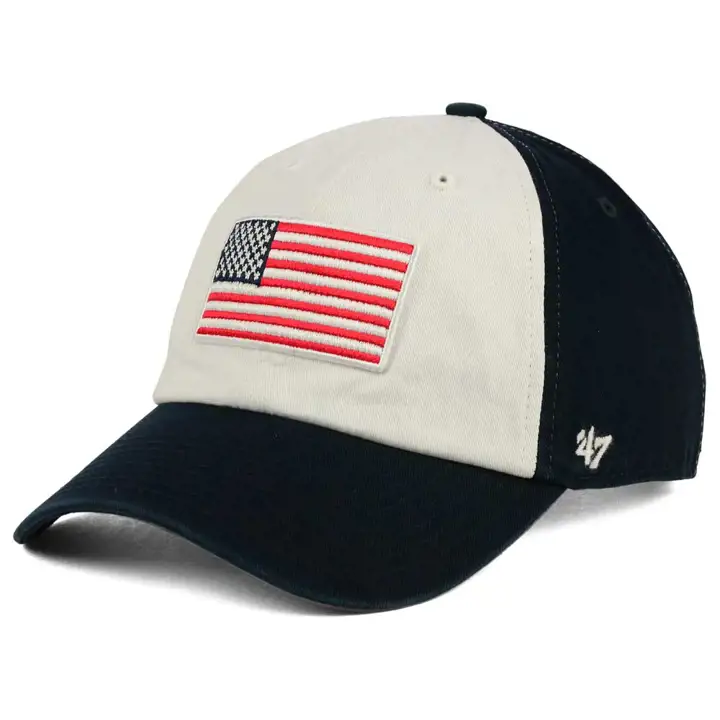 Casquette ajustée '47 Clean Up USA OHT Freshman bleu marine/blanc