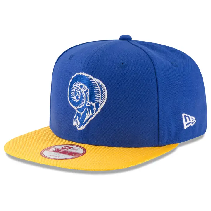 Los Angeles Rams NFL Casquette ajustable 9Fifty Basique RBL/YEL