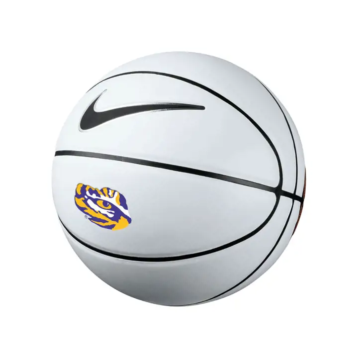 Ballon de basket L.S.U. Nike Autographe - Génération II blanc