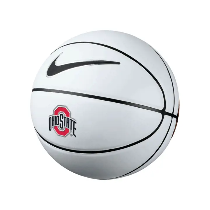 Ballon de basket Ohio State Buckeyes Nike Autographe - Gén. II blc