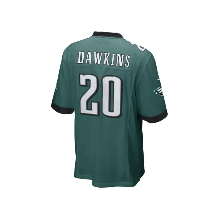Maillot de match NFL EAGLES B. Dawkins vert