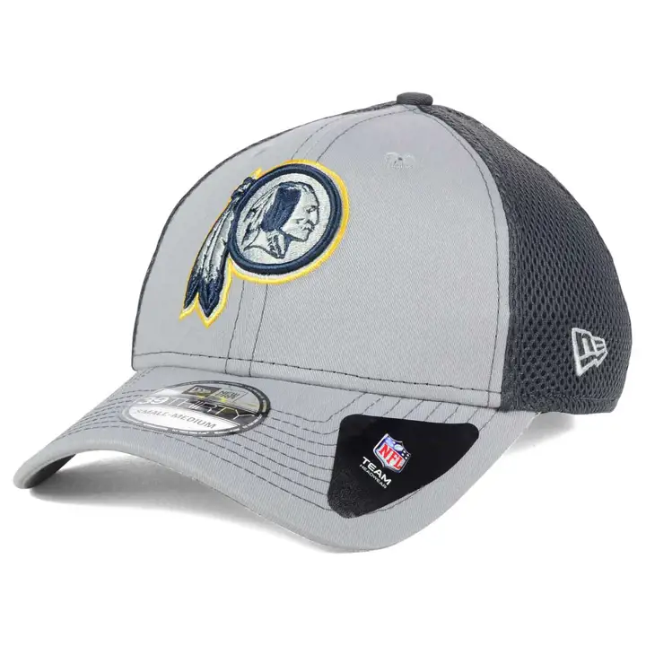 CASQUETTE NFL REDSKINS 16 Grayed Out Neo 39Thirty Gris/Anthracite