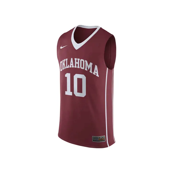Maillot de basket-ball Oklahoma NCAA Replica crim