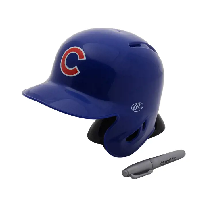 Mini-casque réplique CUBS BLEU