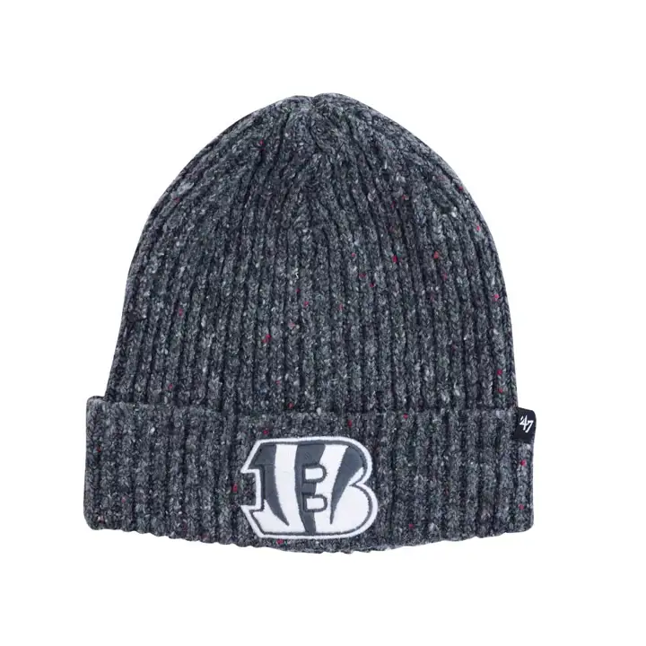 Bonnet tricoté à revers NFL Cincinnati Bengals H-Char