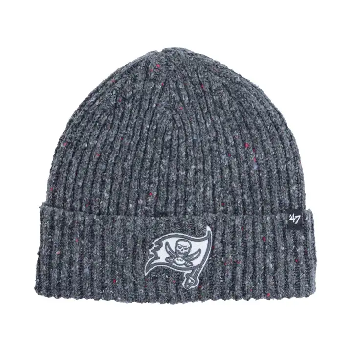 Bonnet en tricot côtelé des Buccaneers de Tampa Bay NFL - Gris