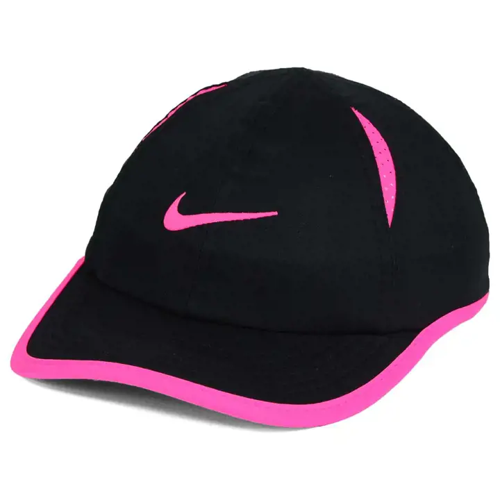 Casquette enfant NIKE Featherlight noir/rose