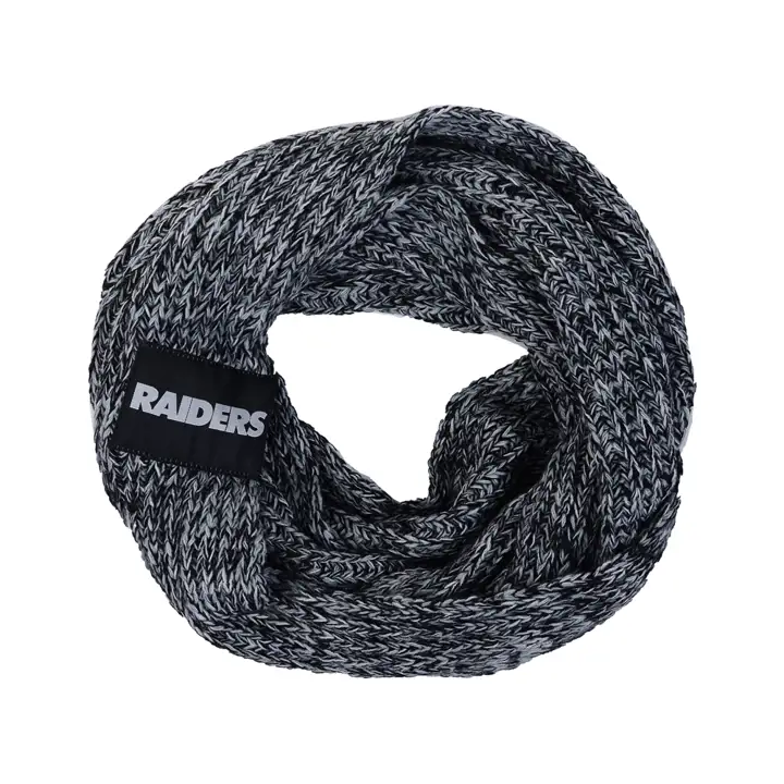 Écharpe Infinity Oakland Raiders Peak Noir/Gris
