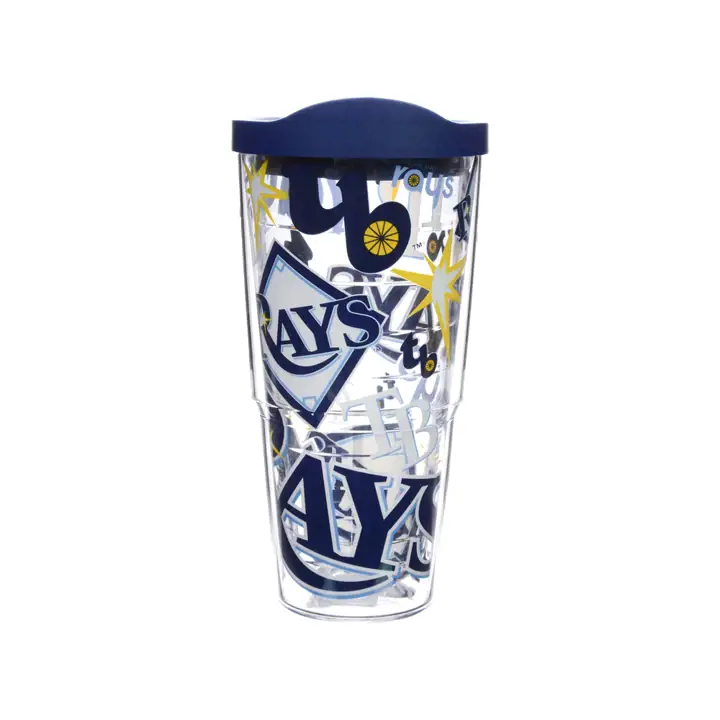 Tampa Bay Rays Gobelet géant 700 ml Bleu/transparent