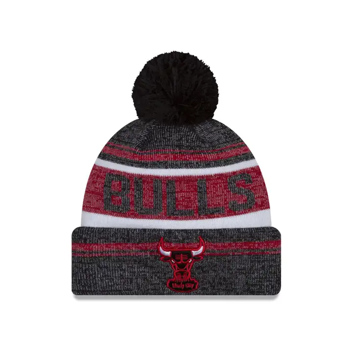 Chicago Bulls HWC BONNET TRICOTÉ JOURS NEIGEUX NOIR/rouge/blanc