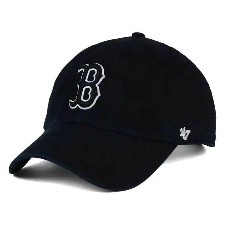 "Casquette '47 Clean Up MLB Boston Red Sox Noir/Blanc/Noir \"B\" NOIR"