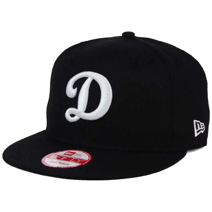 "Casquette snapback DODGERS MLB B-DUB \"D\" noire"