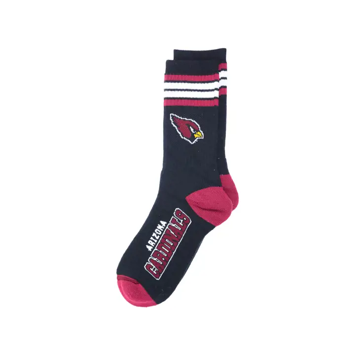 AZ CARDS 4 Stripe Deuce Crew 504 noir/rouge