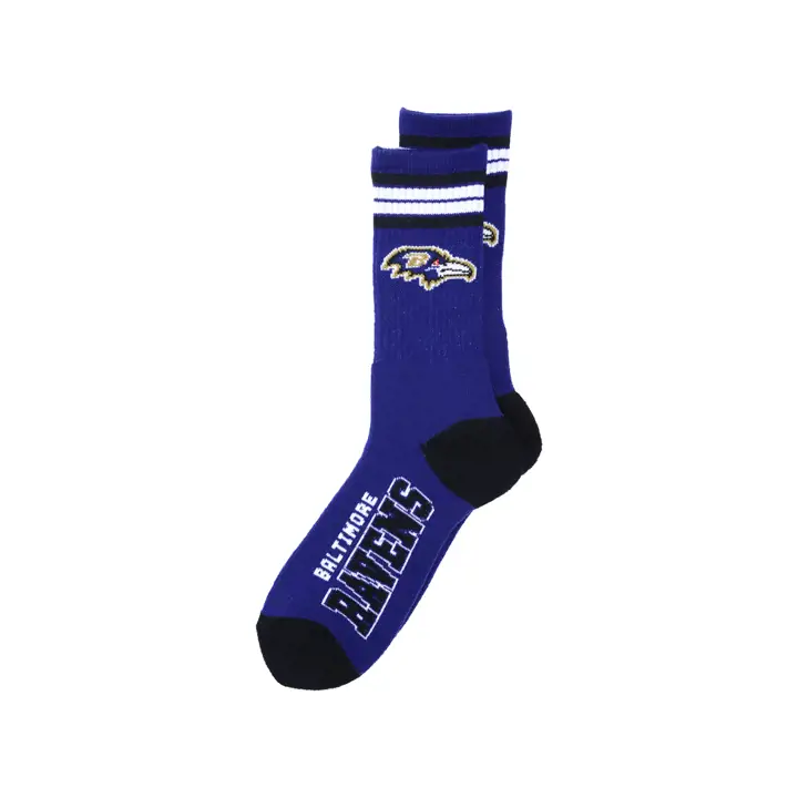 Ravens 4 Stripe Deuce Crew 504 vilolet/noir