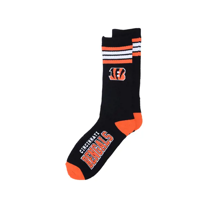 BENGALS 4 Stripe Deuce Crew 504 marron/orange