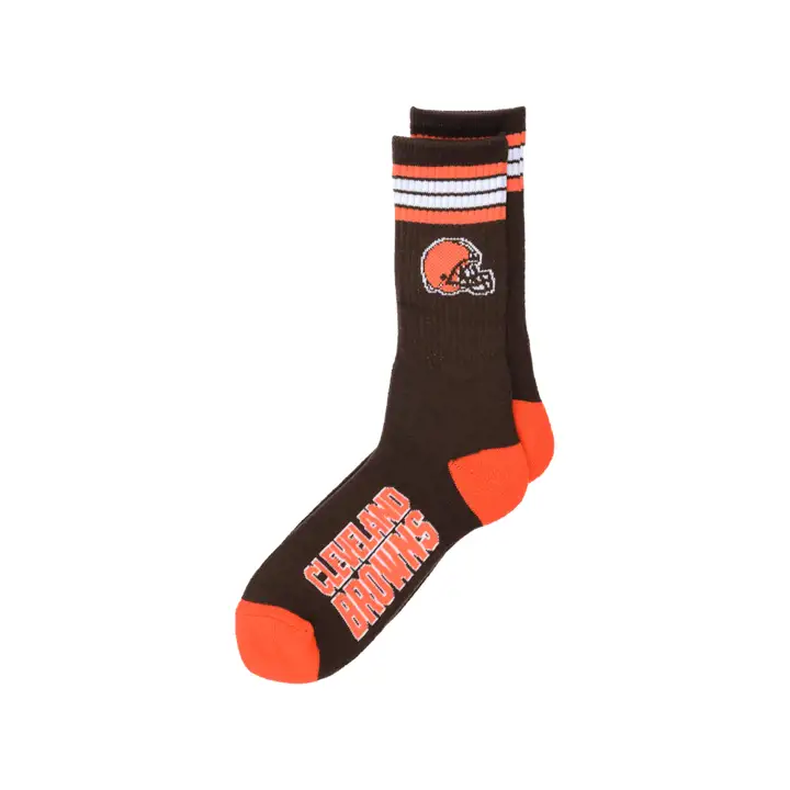 BROWNS 4 Stripe Deuce Crew 504 mar/org