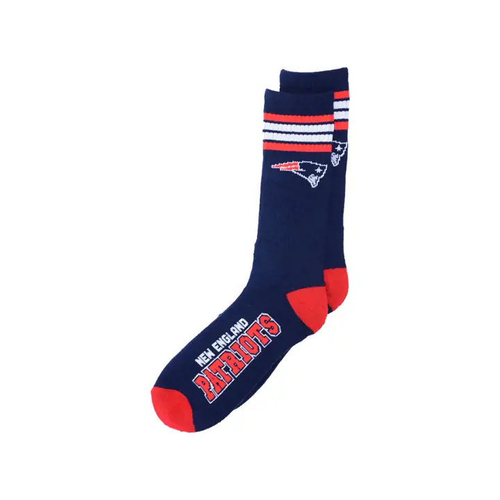 PATRIOTS 4 Stripe Deuce Crew 504 marine/rouge