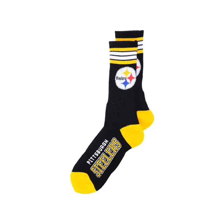 STEELERS 4 Stripe Deuce Crew 504 noir/jaune