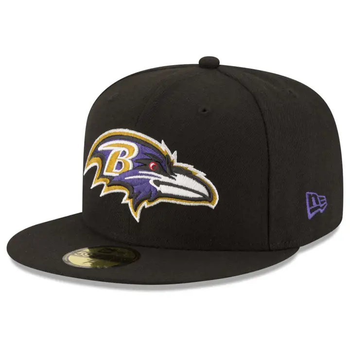 Équipe NFL Baltimore Ravens Basic 59FIFTY NOI/NOI