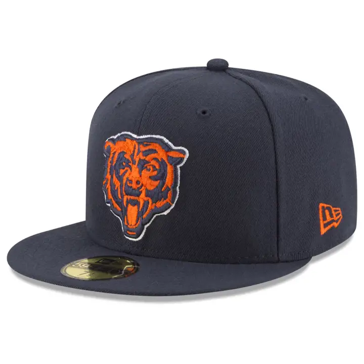 Chicago Bears NFL Team Basic 59FIFTY BEAR MARINE/MARINE