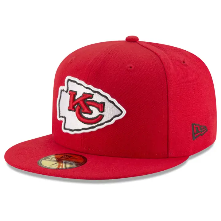 Kansas City Chiefs NFL Team Basic 59FIFTY ROUGE/ROUGE