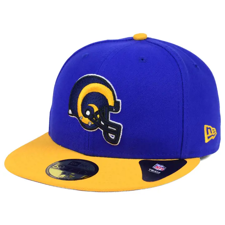 Casquette 59FIFTY basique Los Angeles Rams NFL RBL/YEL