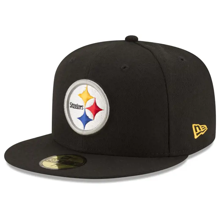 Casquette Pittsburgh Steelers NFL Team Basic 59FIFTY Noire/Noire