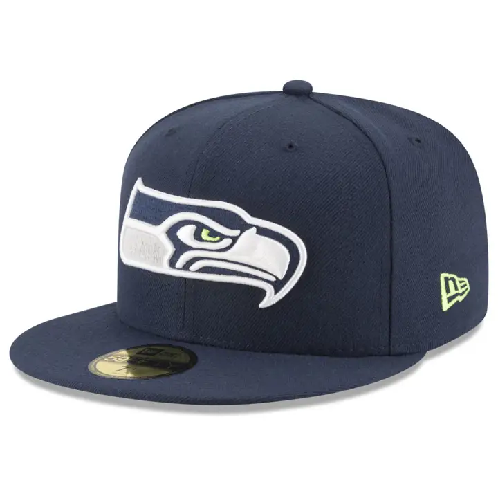 Casquette Seattle Seahawks NFL Team Basic 59FIFTY bleu marine/bleu marine