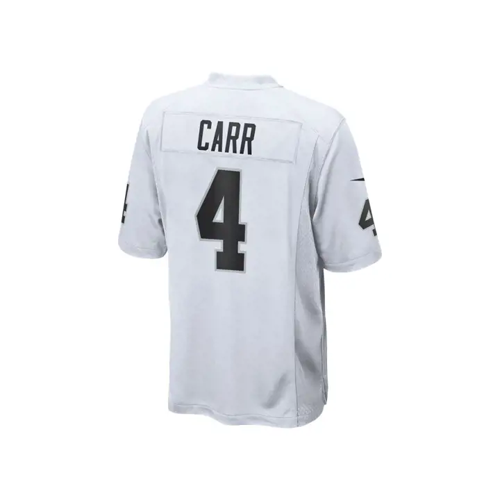 Maillot de match NFL LAS VEGAS RAIDERS Carr blanc