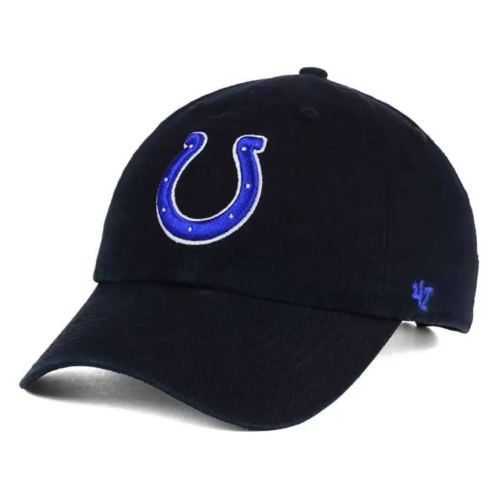 COLTS Clean Up NFL Horseshoe blk