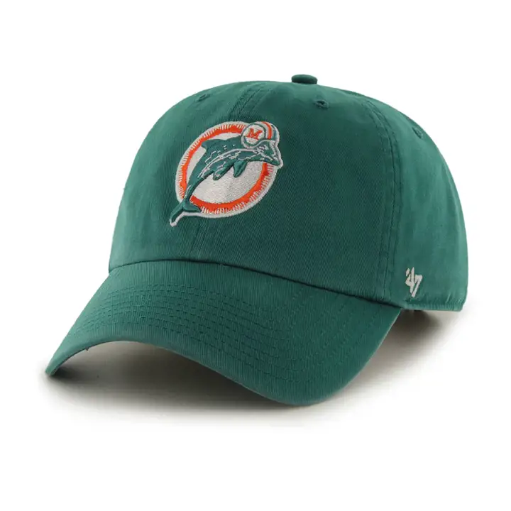 DOLPHINS Nettoyez le rétro NFL aq
