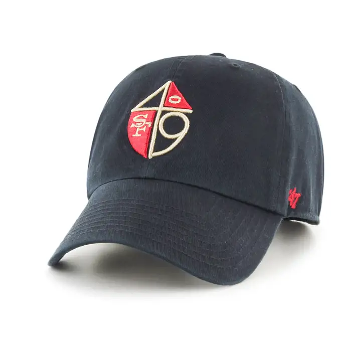 49ERS Clean Up NFL CREST noir