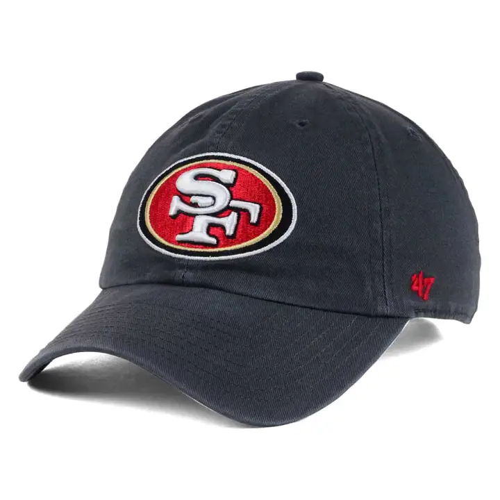 49ERS DE SAN FRANCISCO Logo cercle NFL PROPRE CHARBON DE BOIS