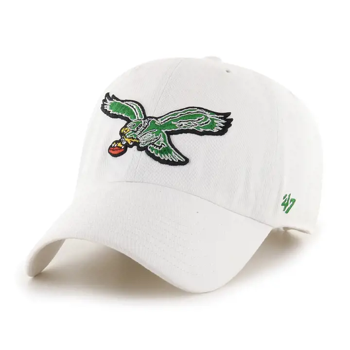 CASQUETTE NFL PHILADELPHIA EAGLES « '47 Clean Up » BLANCHE