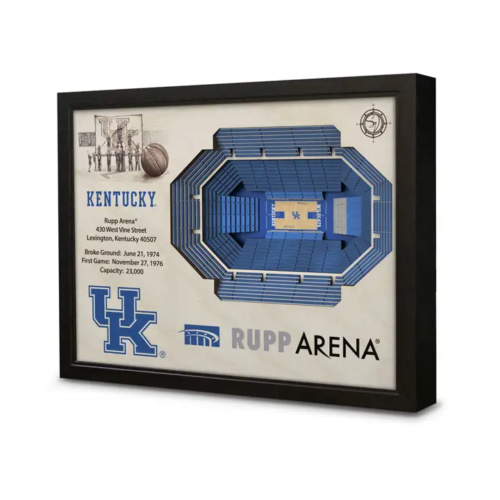 "Décor mural Kentucky Stadium View « Basketball » Ast"
