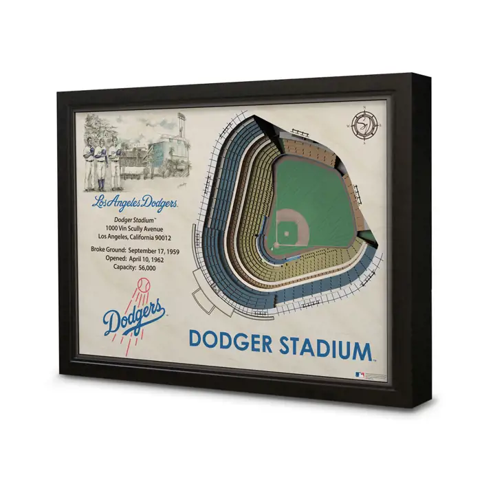 Décoration Murale Vue du Stade des Dodgers Ast