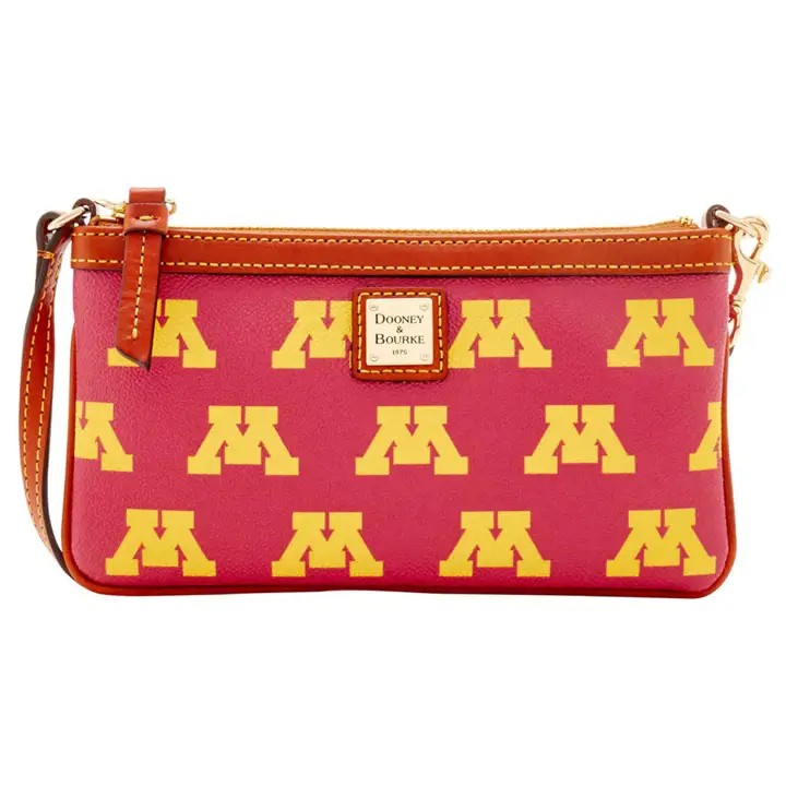 Minnesota Golden Gophers Grand porte-monnaie de poignet Dooney & Bourke GL