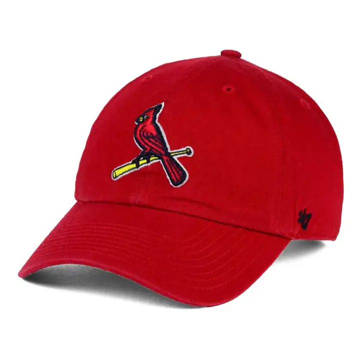 Casquette souple ajustable MLB Core '47 St. Louis Cardinals ROUGE