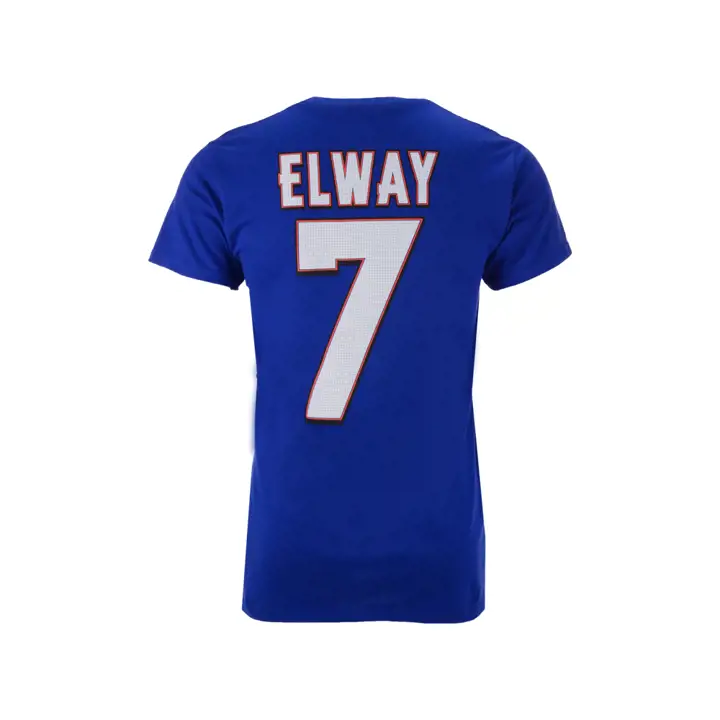 T-shirt bleu BRONCOS NFL HOF Eligible Receiver III Elway #7