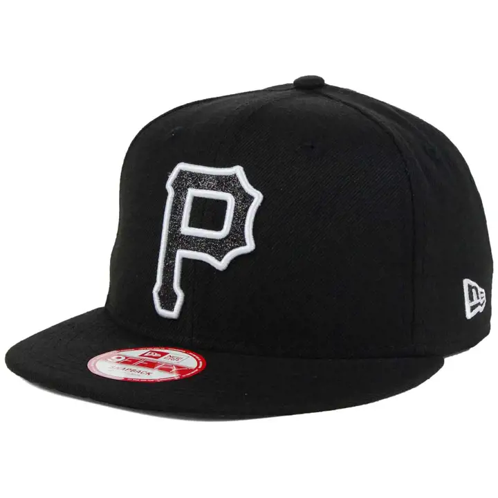 PITTSBURGH PIRATES MLB BLACK-TALLIC 9FIFTY SNAPBACK   BLK