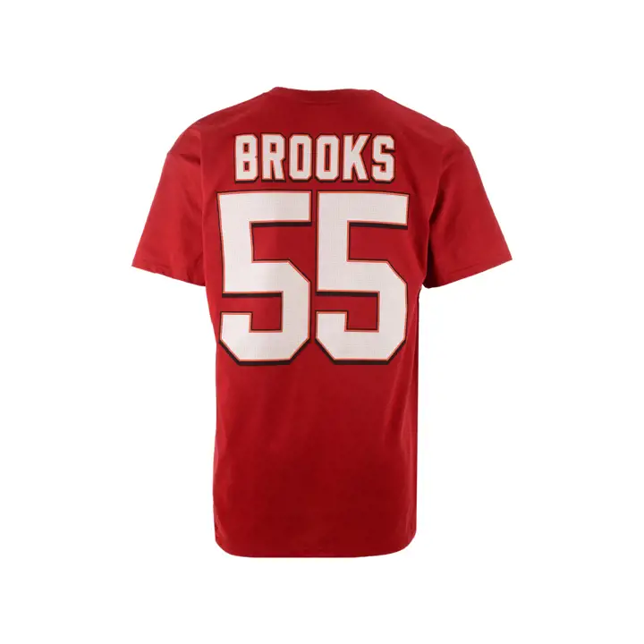 BUCCANEERS NFL HOF T-shirt de receveur éligible III Tee Brooks rouge