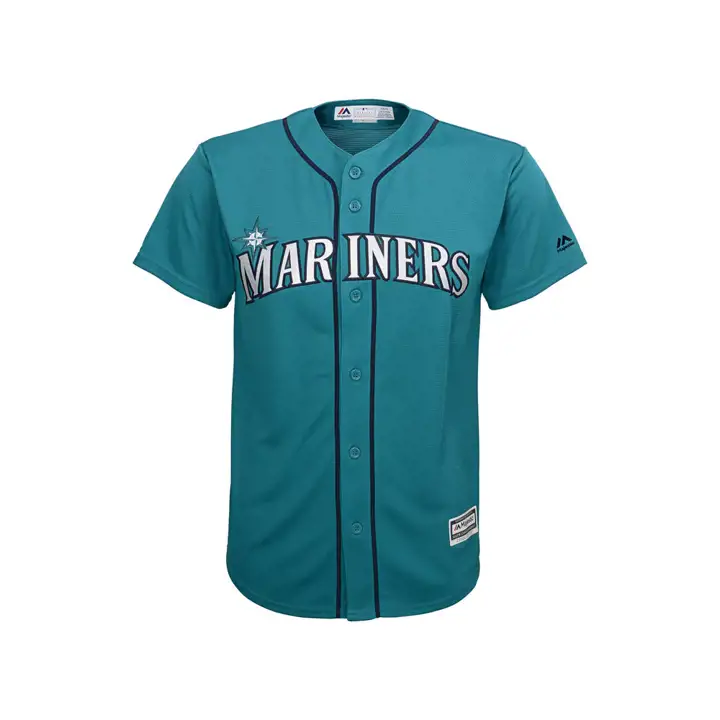 Mariners MLB Maillot CB X Réplique Vierge bleu sarcelle
