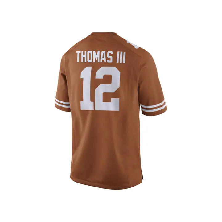 Maillot de match Earl Thomas des Texas NCAA Player org