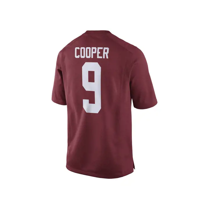 Maillot de match joueur NCAA Alabama Amari Cooper cramoisi
